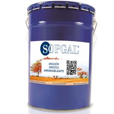 Emulsión asfáltica impermeabilizante Sopgal